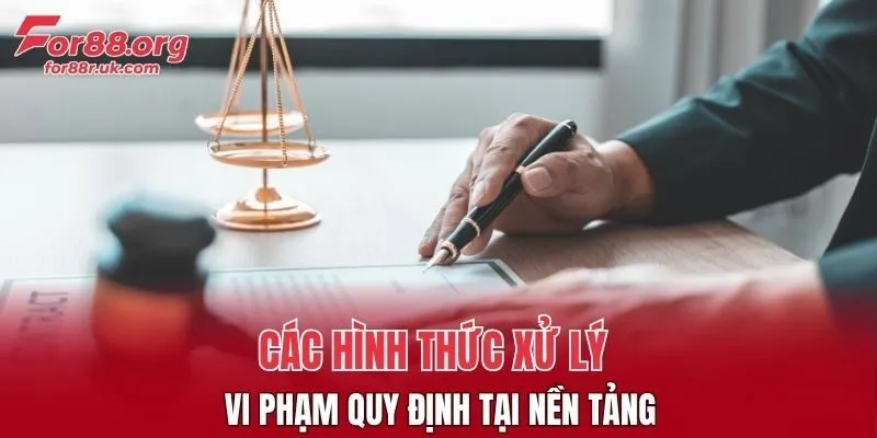 5 hình thức xử lý vi phạm mà bạn nên biết